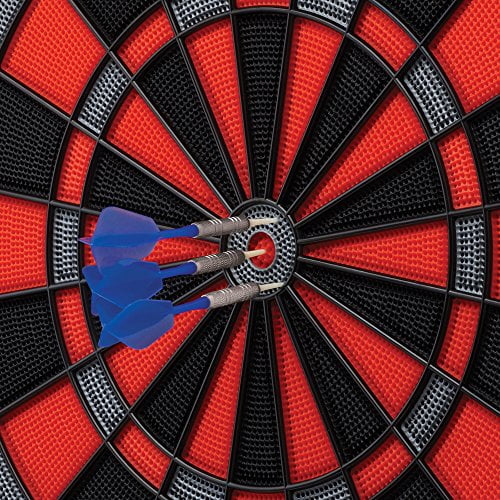 Viper by GLD Products Viper Orion Electronic Soft Tip Dartboard with LaserLite Laser Throw/Toe Line Marker, red and black