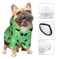 thumbnail image 3 of Balery alien cartoons Sudadera con Capucha para Perros Pequeños – Ropa para Mascotas, Disfraz para Perros y Gatos, Ideal para Fiestas y Cosplay-Medium, 3 of 7