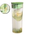 thumbnail image 1 of Dvruxg Plastic Pitcher Large Capacity Water Jug with Filter Mesh, Tea Pitcher Juice Beverage Container(Green), 1 of 4