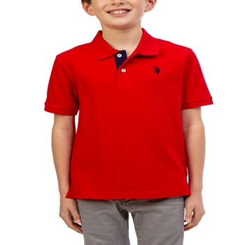 U.S. Polo Assn. Boys Short Sleeve Polo Shirt, Sizes 4-18