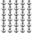 thumbnail image 2 of VWAQ Sailor Anchor Wall Stickers - Nautical Anchor Wall Decal - 30 Pack VWAQ (Black), 2 of 2