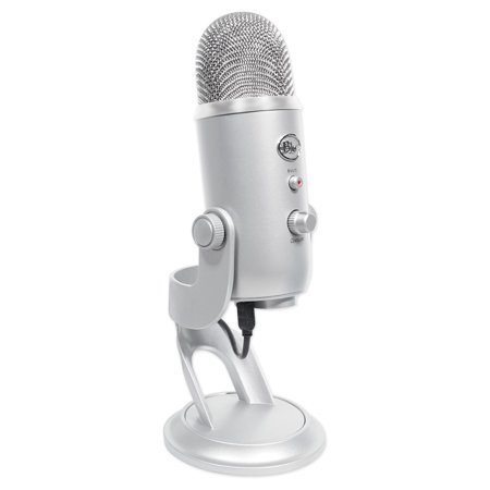 Blue Yeti Studio USB Recording Podcast Podcasting Studio Microphone+Headphones