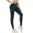 thumbnail image 4 of FANNYC High Waist Yoga Tights For Women Tummy Control Workout Running Activewear Elastic Waistband Quick-Drying Athletic Trousers Leggings Sweatpants Long, 4 of 6