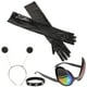 thumbnail image 3 of 1 juego de diadema con antena alienígena creativa, gafas, pulseras, guantes y accesorios de fiesta., 3 of 6