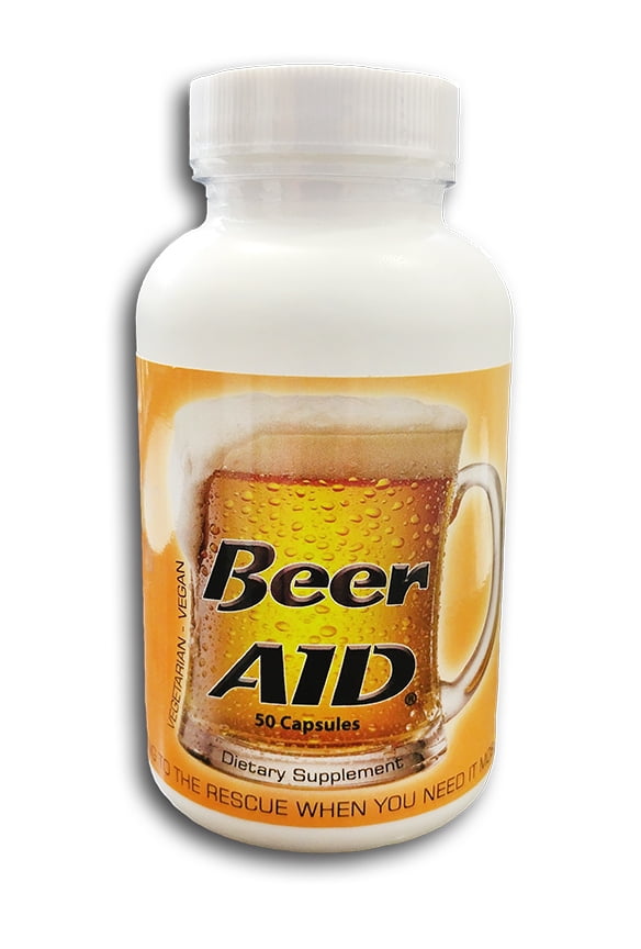 Beer AID Digestive Supplement for Beer Drinkers