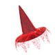 thumbnail image 2 of Sombrero de Halloween Yinane Sombrero Negro con Telarañas y Arañas Rojo, 2 of 7