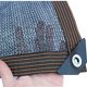 thumbnail image 1 of Cubierta de protección solar, tela de sombra negra resistente a los rayos UV que bloquea el 90 % de la luz solar, fácil instalación con esquinas reforzadas y ojales para colgar rápidamente sin, 1 of 6