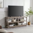 thumbnail image 2 of Evelyn&Zoe Thalia Rectangular TV Stand for TV's up to 60", Antique Gray Oak, 2 of 6