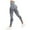 Yoga 165#GY2, variant on Womens Leggings Tummy Control Seamless Sports Solid Color Lifting Trousers Trendy Stretchy Fit for Gym Fitness M