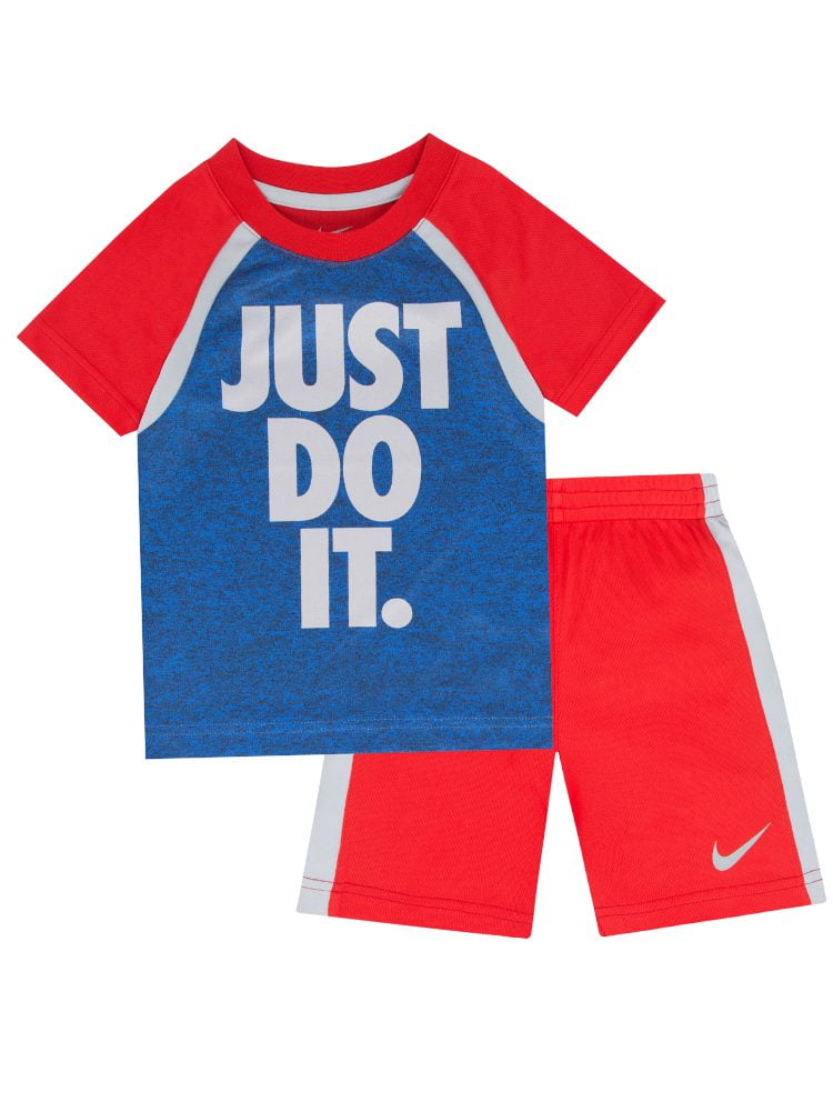 red nike toddler shirt