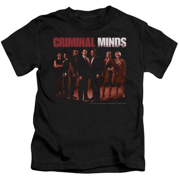 Criminal Minds The Crew Youth 18/1 T-Shirt Black