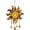 Style C, variant on Sun Catchers Indoor Window, Acrylic Sun Hanging Ornament for Window, Decorative Golden Suns Pendant Bohemia Suns Ornament for Garden, Patio and Indoor Decor