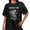 Black-1, variant on Women Eat The Rich White Tiger Graphic Tees T Shirt Tops Round Neck Cotton Washed T Shirt Black S-2XL Plus Size