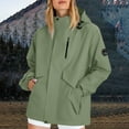 thumbnail image 3 of Women's Waterproof Hooded Jacket Multi Pocket Outdoor Activity Coat Windproof Hiking Gear For Adventurers, 3 of 7