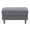 Gray, variant on CorLiving Mulberry Versatile Mid-Century Modern Gray Upholstered Ottoman Foot Rest - Small Ottomans for Living Room, Perfect Foot Stool Ottoman for Chair and Couch, Rectangle Ottoman Footstool