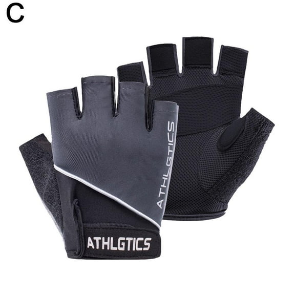 1Pair Workout Gloves, Weight Lifting Anti-Slip Gloves for Gym Exercise Training E7U0