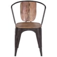 thumbnail image 3 of Casartis Living Lacer 18" Wood Lacer Slat Back Dining Chair in Brown (Set of 2), 3 of 8