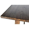 thumbnail image 6 of Pemberly Row 5-Piece Chocolate Mango Wood Counter Height Dining Set, 6 of 8