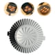 thumbnail image 5 of Freidora de aire reutilizable Estera para parrilla Estera para hornear de silicona Revestimiento de silicona para freidora de air HOMEMAXS 13989816-MX, 5 of 6