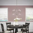 thumbnail image 4 of Livex Lighting 6435-48 Chesterfield 5-Light Ceiling Chandelier 60W B10 Bulbs, 4 of 5