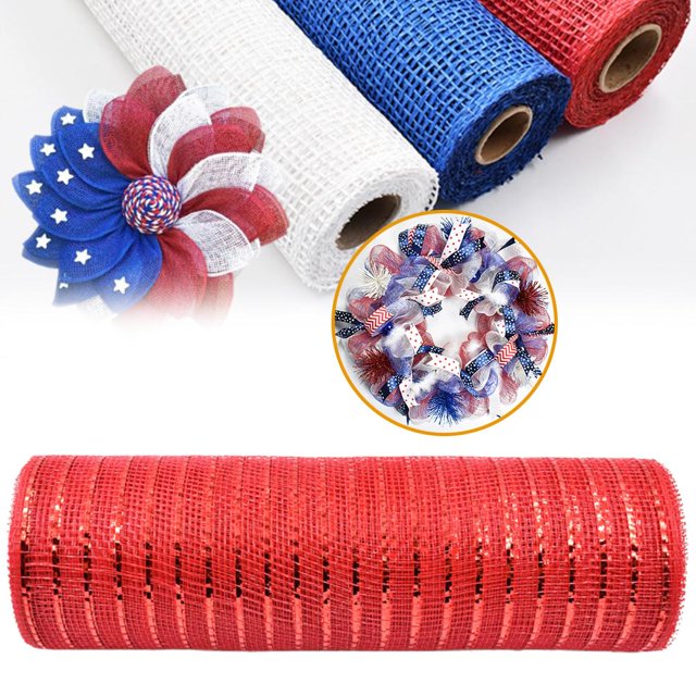 Malla De 360/10 Pulgadas, Envoltura De Ramo De Flores, Tela De Decoración Impermeable, Duradera, Reutilizable, Guirnalda De Tela De Red Para Coronas, Lazos, Guirnaldas Serendint HA045116-03