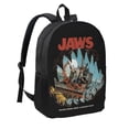 thumbnail image 2 of Jaws Backpack Simple Lightweight Backpack Fashion Travel Backpack Laptop Backpack 17 Inch, 2 of 8