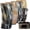 Multi-4, variant on Viking Drinking Horn Mug Set of 4 – Gifts for Men, Dad, Husband – Unique Viking Gift – Natural Ox Horn Cup with Opener – For Beer, Ale, Mead (12-13 Oz/Glass)