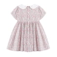 thumbnail image 2 of Vestido Simplee para niños y niñas con estampado floral, 100% algodón, 4 años, 2 of 7