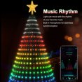 thumbnail image 4 of Guirnalda de Luces Para Árbol de Navidad, 400 LED, Matriz de Puntos, Decoración Que Cambia de Color, Adorno de Lámpara Holytree, Controlado por Aplicación, Adorno para Árbol, 4 of 7