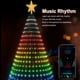thumbnail image 4 of Luces Multicolores Para árbol De Navidad LED 400BT Aplicación Control Remoto 5 Pies/1,5 M Preiluminadas 27 Modos Para Decoración De árbol De Navidad, 4 of 7