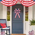 thumbnail image 5 of geerera Independence Day Flag Star Ribbon Bow - Patriotic Decor For 4th Of July, Memorial Day,Veteran's Day,Front Door Indoor Outdoor Decorations, 5 of 6