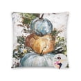 thumbnail image 2 of Pumpkin Art Pillow Decor, Pumpkin Decor, Fall Art, Fall Decor, Fall Painting,, 2 of 5