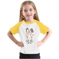thumbnail image 1 of RXIRUCGD 2025 Vêtements d'Été pour Enfants Tout-Petits Garçons Filles Mode Mignon Col Rond Imprimé Manches Courtes Haut, 1 of 6
