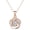 Rose Gold, variant on Stella 18k Rose Gold Plated Necklace with Simulated Diamond Crystals Gift for Women