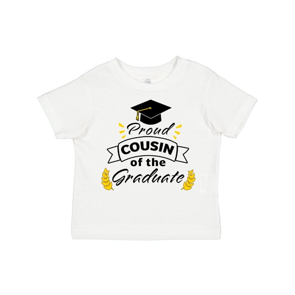 Inktastic Proud Cousin of the Graduate-Family Graduation Boys or Girls Toddler T-Shirt