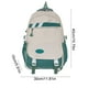thumbnail image 3 of Mochila escolar con bloques de color, deportiva, para niños, adolescentes, estudiantes de secundaria, 3 of 5