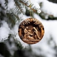 thumbnail image 1 of Acrylic Christmas Decoration Baptismal Pendant Holiday Wall Decoration, 1 of 9