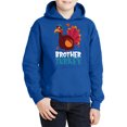 thumbnail image 2 of Awkward Styles Thanksgiving Hoodies for Kids Brother Turkey Hooded Youth Sweatshirt, 2 of 4