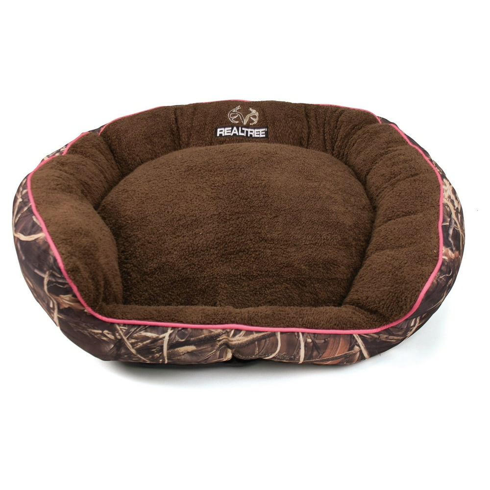 Dallas Manufacturing Company Realtree Large Camo Bolstered Pet Bed