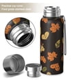 thumbnail image 2 of 20 Oz Fall Autumn Hedgehog Leaves Coffee Tumbler Double Wall Insulated Stainless Steel Water Bottle | Metal Reusable Thermoses Flask with Cup Cap | Leak & Sweat Proof with Anti-Dust Lid, 2 of 7
