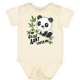 thumbnail image 3 of Inktastic My Great Aunt Loves Me Cute Panda Boys or Girls Baby Bodysuit, 3 of 5