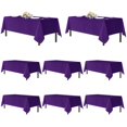 thumbnail image 1 of Mantel sancua, mesa rectangular de poliéster morado de 6 pies x8, 1 of 8