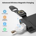 thumbnail image 2 of Cargador inalámbrico para Apple Watch XCF carga rápida magnética blanco, 2 of 4