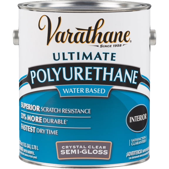 Rust-Oleum 200131 Varathane Interior Diamond Finish Clear Semi-Gloss Opaque Household Paint & Stain