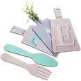thumbnail image 4 of SWETRACE 1 Set Wooden Eat Signs Multi Color Rectangular Boho Decor Rustic Style for Kitchen Wall Sign 28.0x14.0x2.0in, 4 of 8