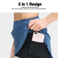 thumbnail image 4 of Falda Deportiva Mujer 2 en 1 con Bolsillos Cortos Quick, 4 of 8