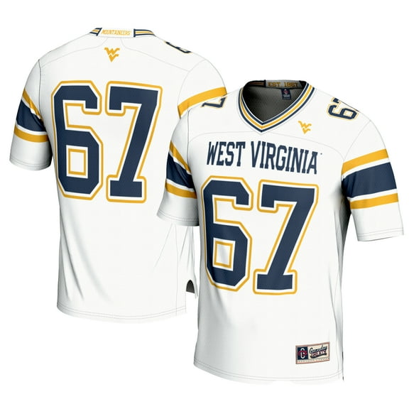 Youth GameDay Greats #1 White West Virginia Mountaineers Football Jersey