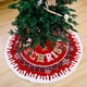 thumbnail image 4 of Ounissouiy de árbol Suministros de vacaciones Adorno de Navidad Ahorro de espacio Tela no tejida Decoración para el hogar Tamaño compacto Kits de decoración para fiestas Rojo, 4 of 6