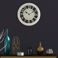 thumbnail image 6 of Equity 20857 11.5 inch Delaney Floating Dial Quartz clock, 6 of 6