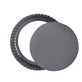 thumbnail image 2 of Quiche Pan Removable Bottom Non Stick Cake Mould Carbon Steel Bakeware Kits Baking Accessory Kitchen Supplies Cooking Tools Thicken deepen 9 in, 2 of 8